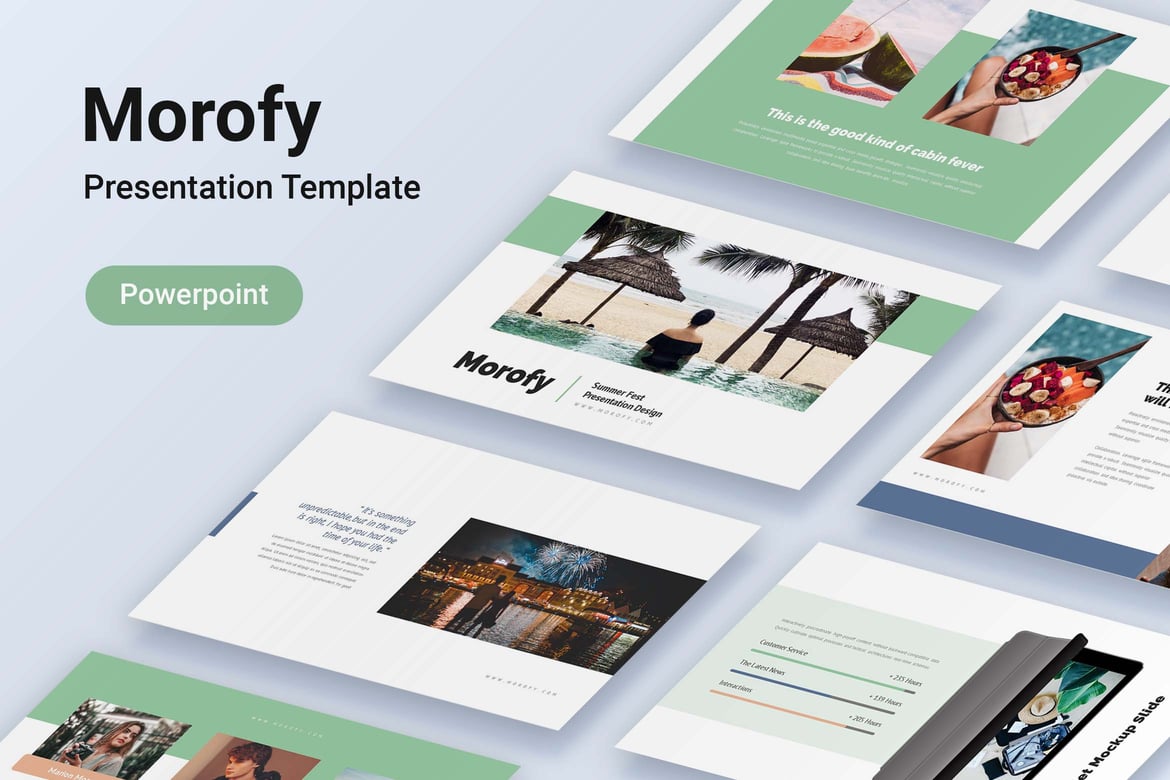 Template Powerpoint Morofy - Presentasi Profesional dan Menarik