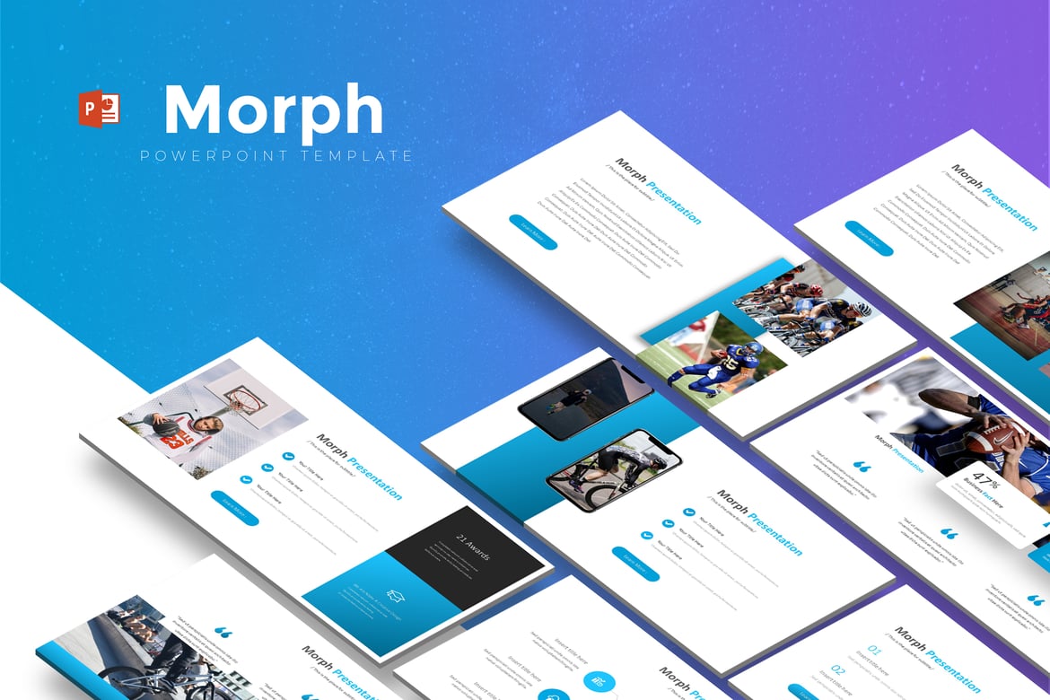 Template Powerpoint Morph - Solusi Presentasi Menarik dan Profesional