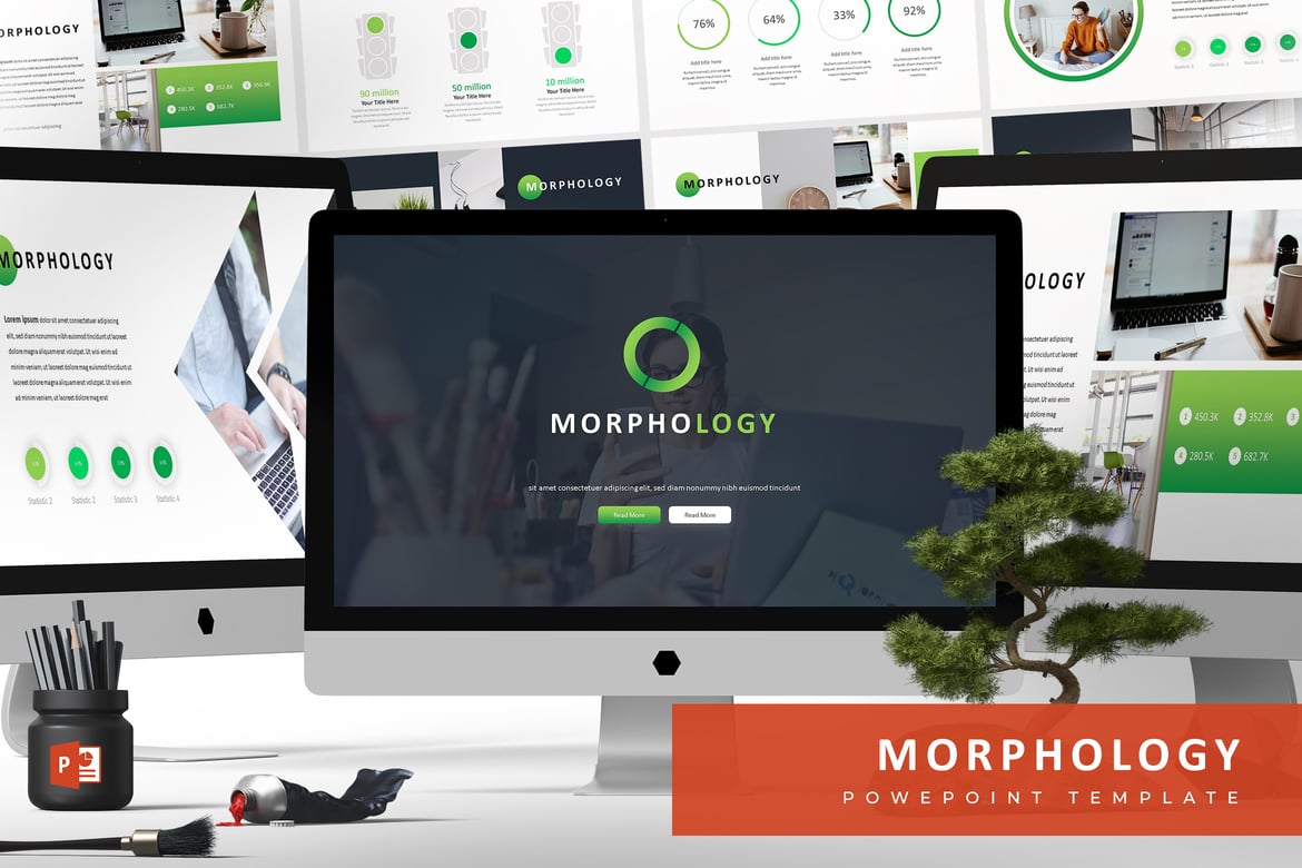Template PowerPoint Morphology - Solusi Presentasi Multifungsi