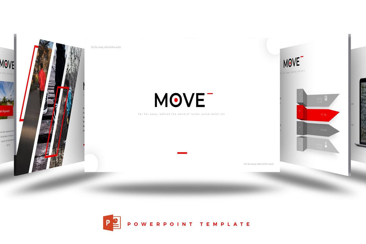 Template Powerpoint Move - Solusi Presentasi Kreatif Anda