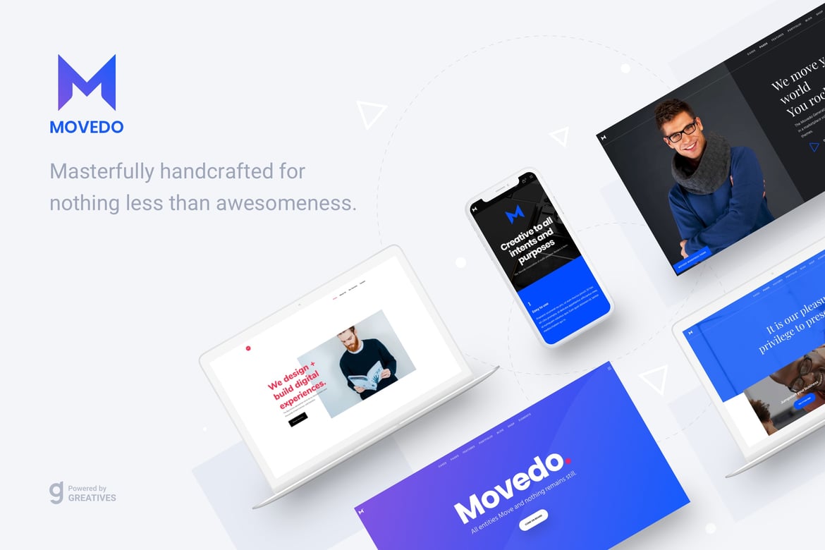 MOVEDO - Tema WordPress Responsif Serba Guna untuk Kreativitas Anda