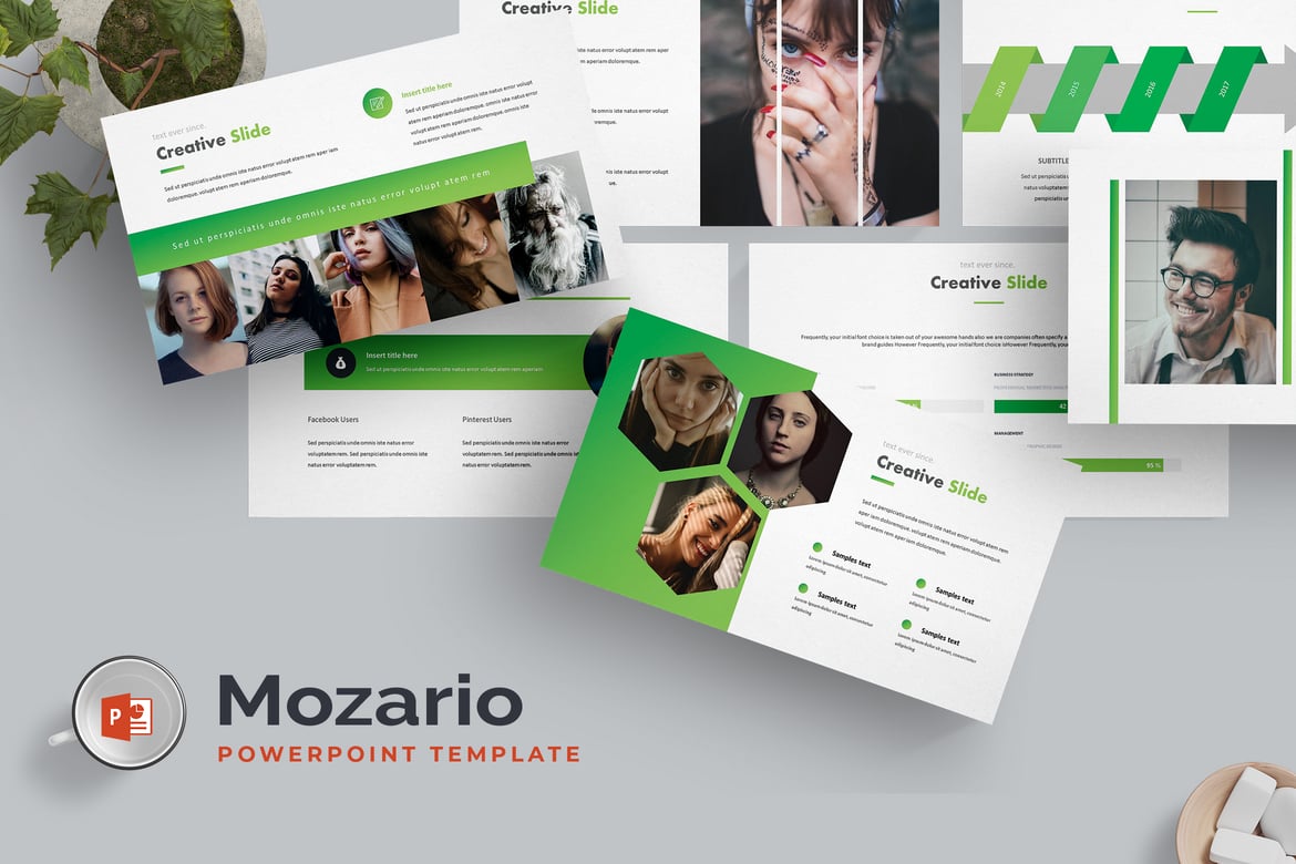 Mozario - Template PowerPoint Serbaguna dan Menarik