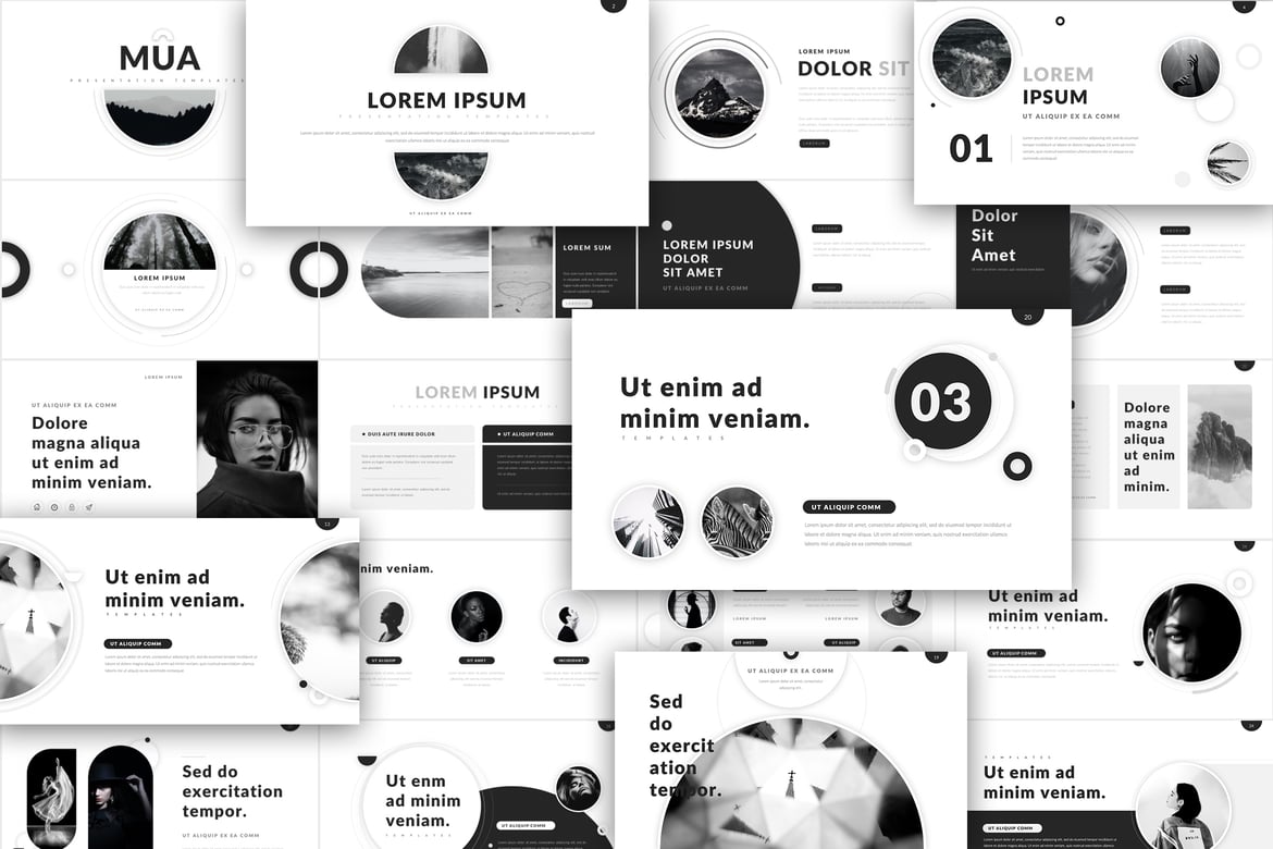 Template Presentasi PowerPoint MUA - Desain Kreatif dan Profesional
