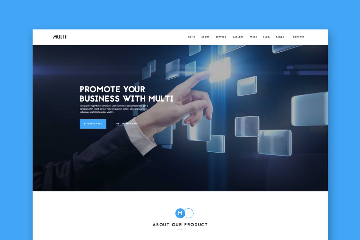Template Web Serbaguna yang Ramah Pengguna dan Responsif