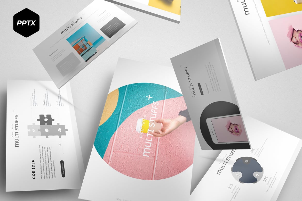 Template Powerpoint Multi-Purpose yang Menarik