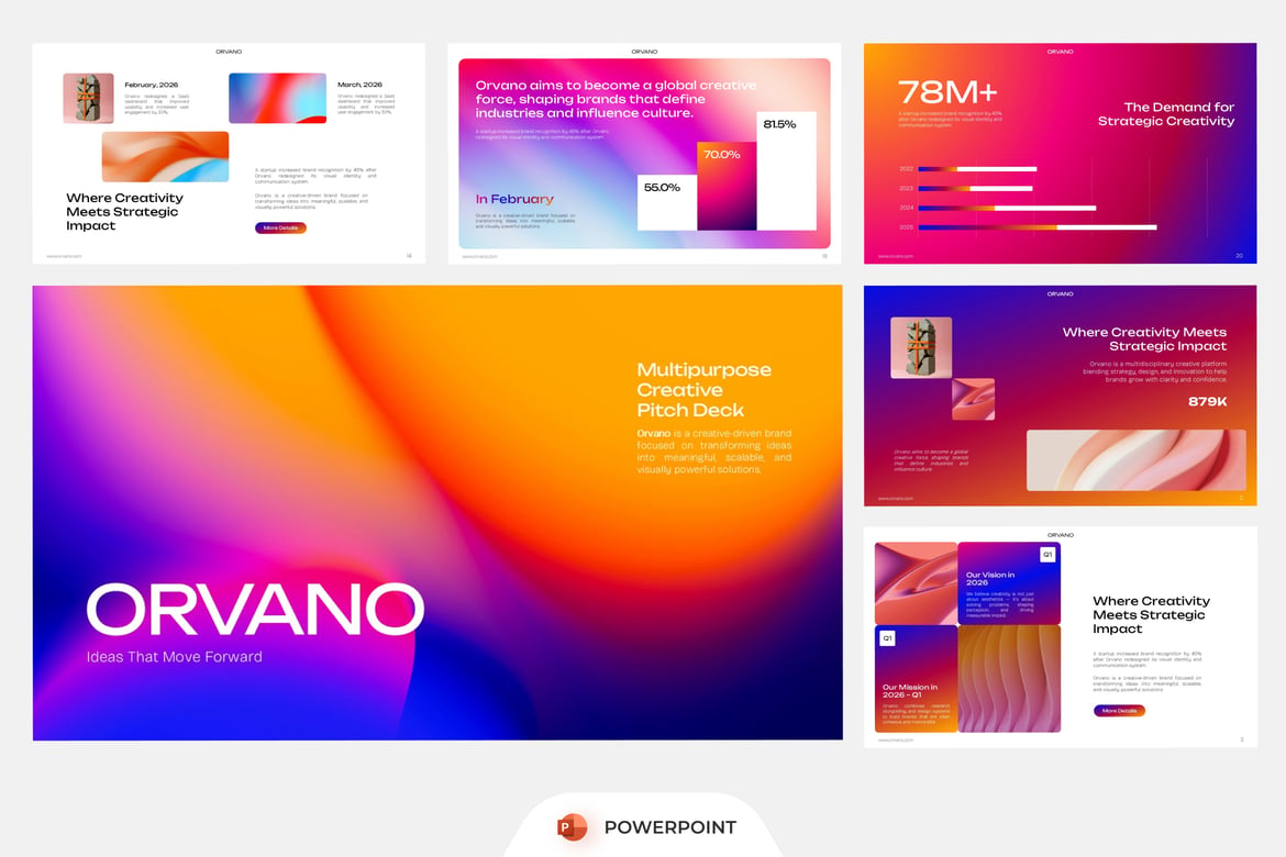 Template Presentasi Pitch Deck Serbaguna yang Menarik