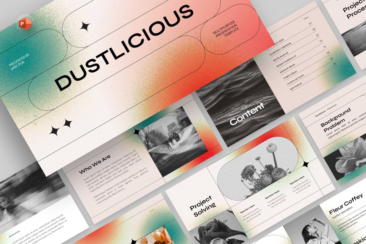 Template PowerPoint Serbaguna untuk Presentasi Menarik