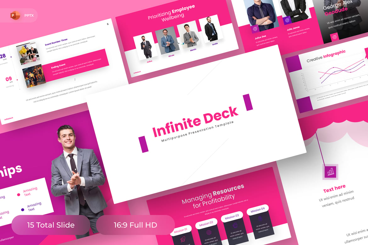 Template PowerPoint Serbaguna untuk Presentasi Menarik