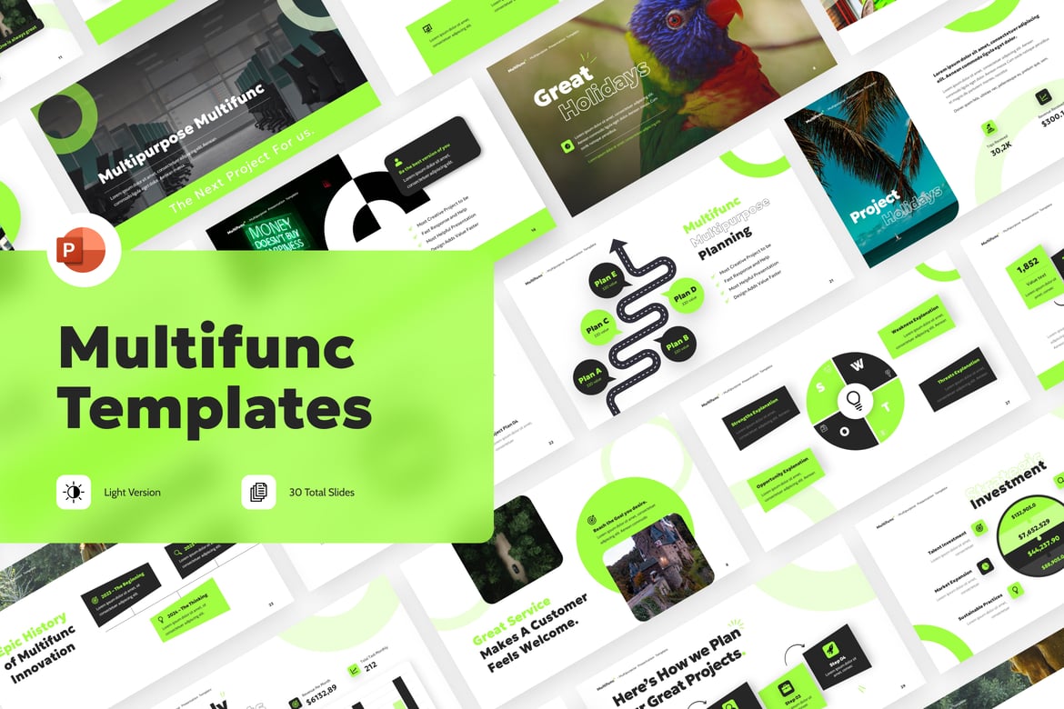 Template PowerPoint Serbaguna untuk Presentasi yang Menarik