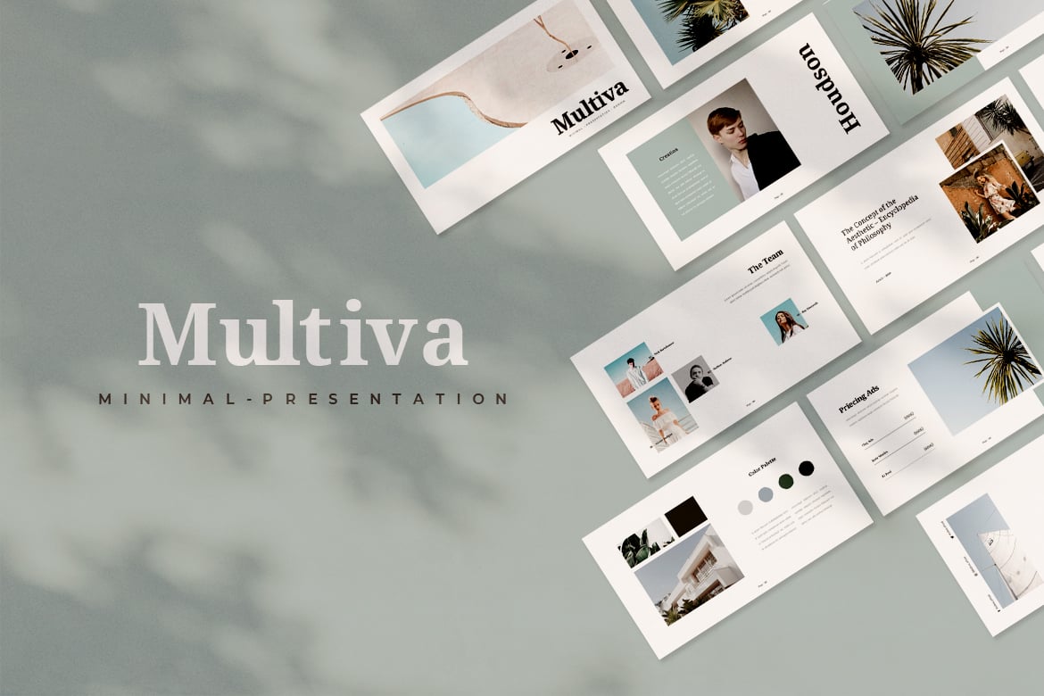Template PowerPoint Multiva: Solusi Presentasi Minimalis dan Profesional