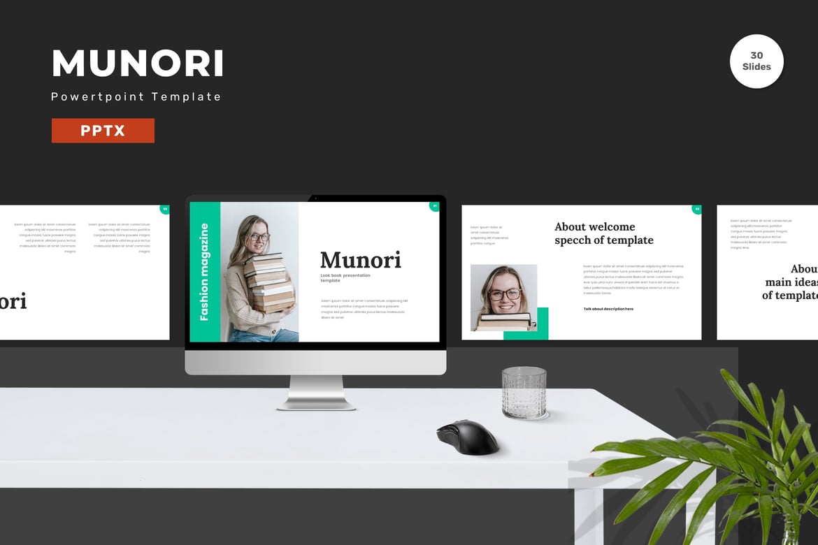 Munori - Template Presentasi PowerPoint Menarik dan Profesional