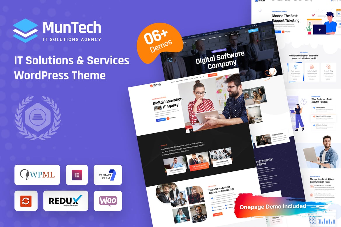 Muntech - Tema WordPress Solusi IT Terbaik dan Fleksibel