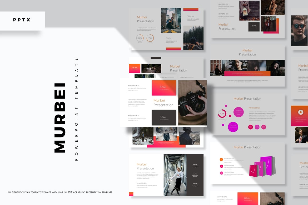 Template Powerpoint Murbei - Solusi Presentasi Menarik