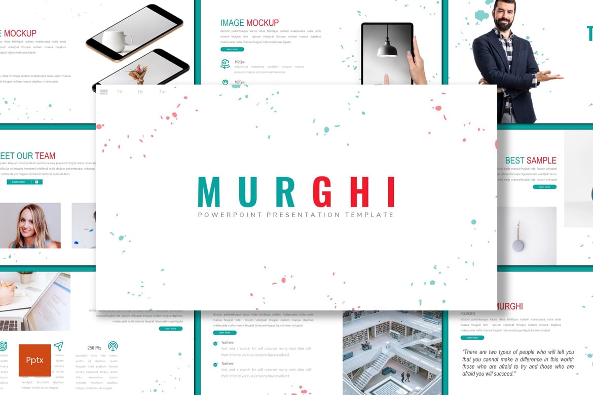Template Powerpoint Murghi - Presentasi Kreatif untuk Bisnis Anda