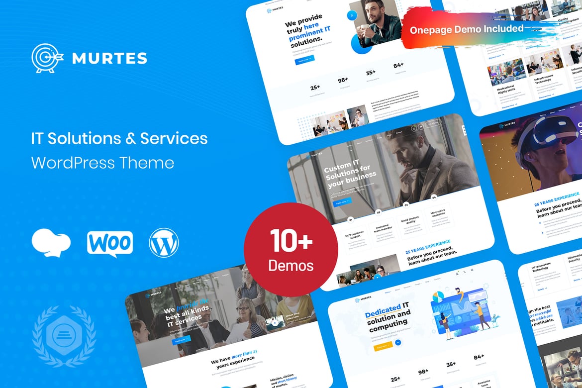 Murtes - Tema WordPress Solusi IT Profesional dan Modern