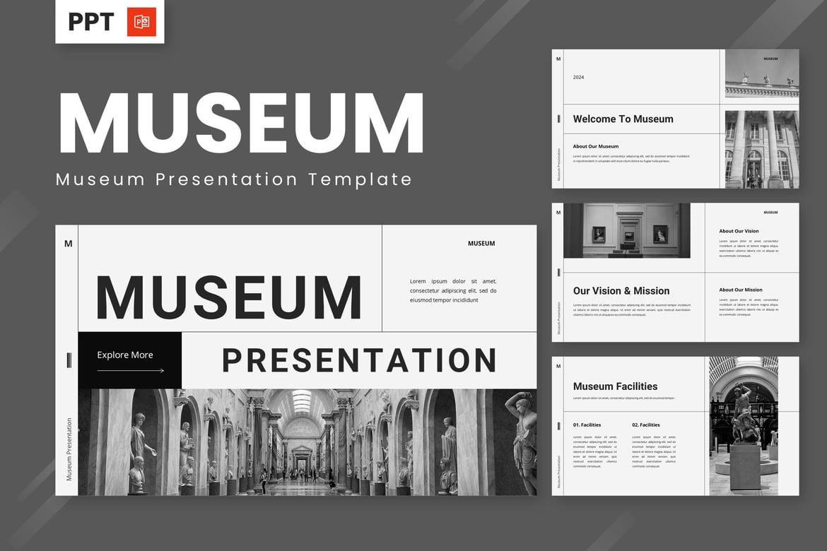 Template Presentasi Museum yang Menarik untuk Semua Kebutuhan