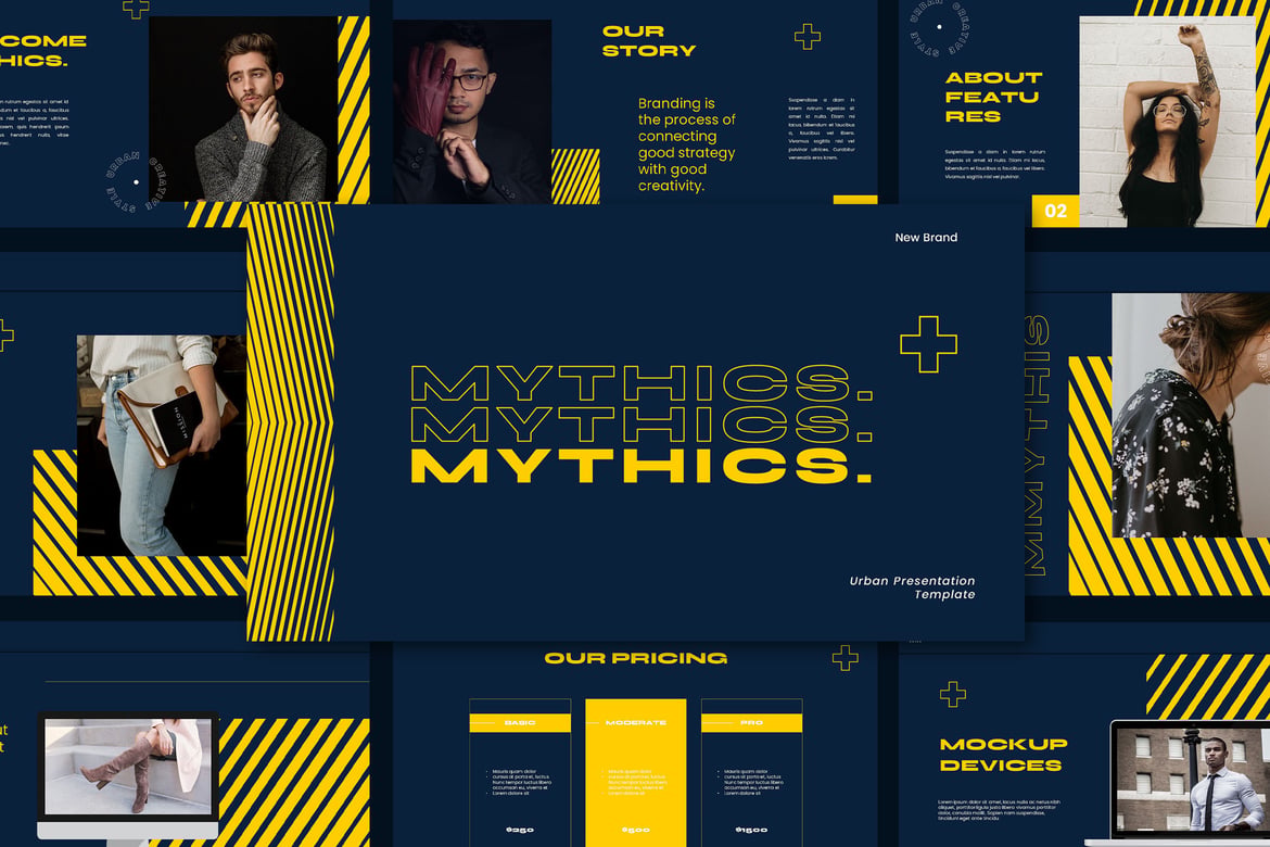 Template Powerpoint Mythics: Desain Menarik untuk Presentasi Anda