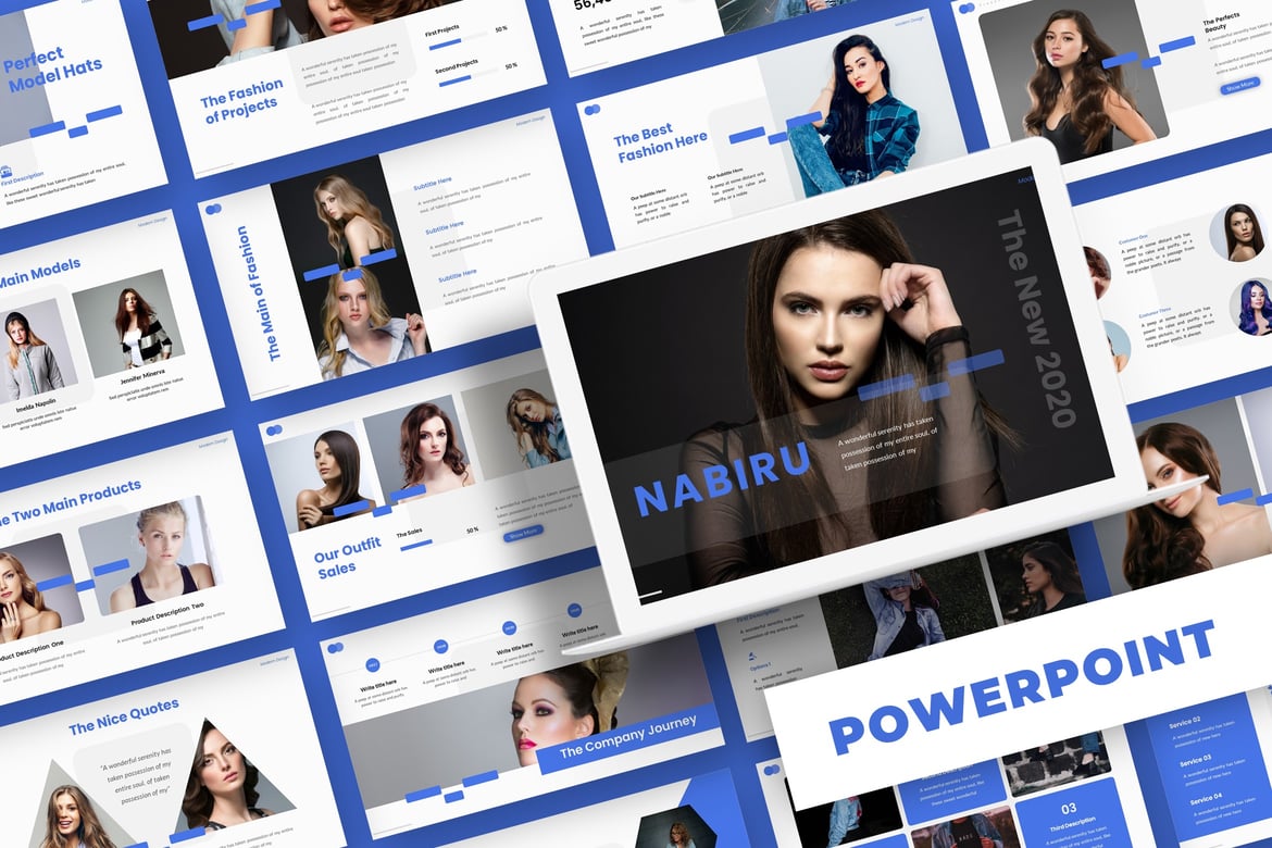 Nabiru - Template PowerPoint Profesional untuk Presentasi Menarik