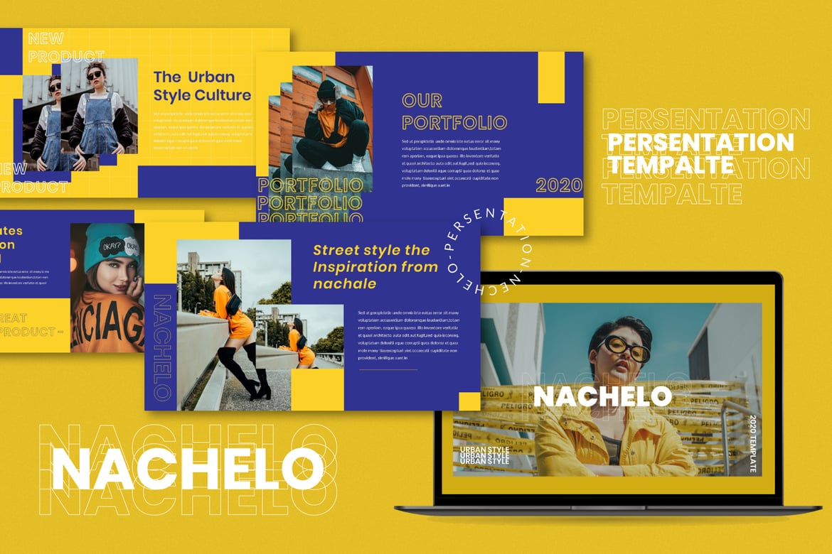 Template PowerPoint NACHELO - Presentasi Menarik dan Profesional