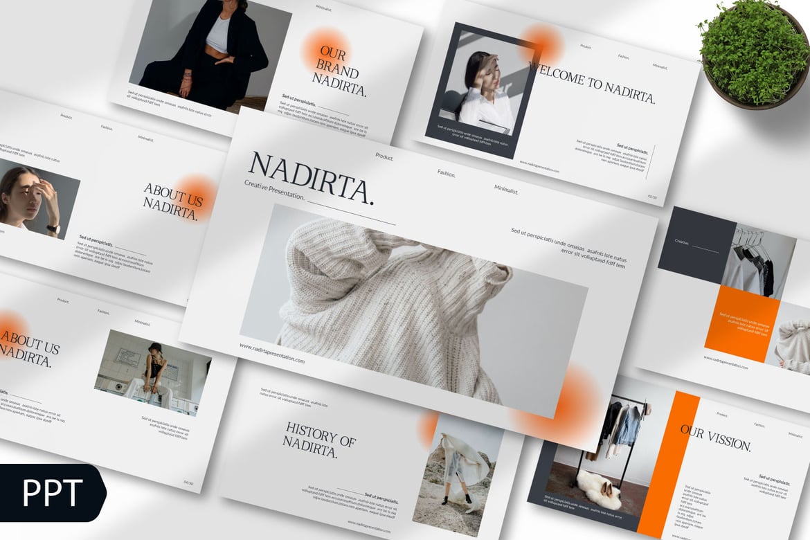 Template Powerpoint Nadirta: Presentasi Profesional dan Menarik
