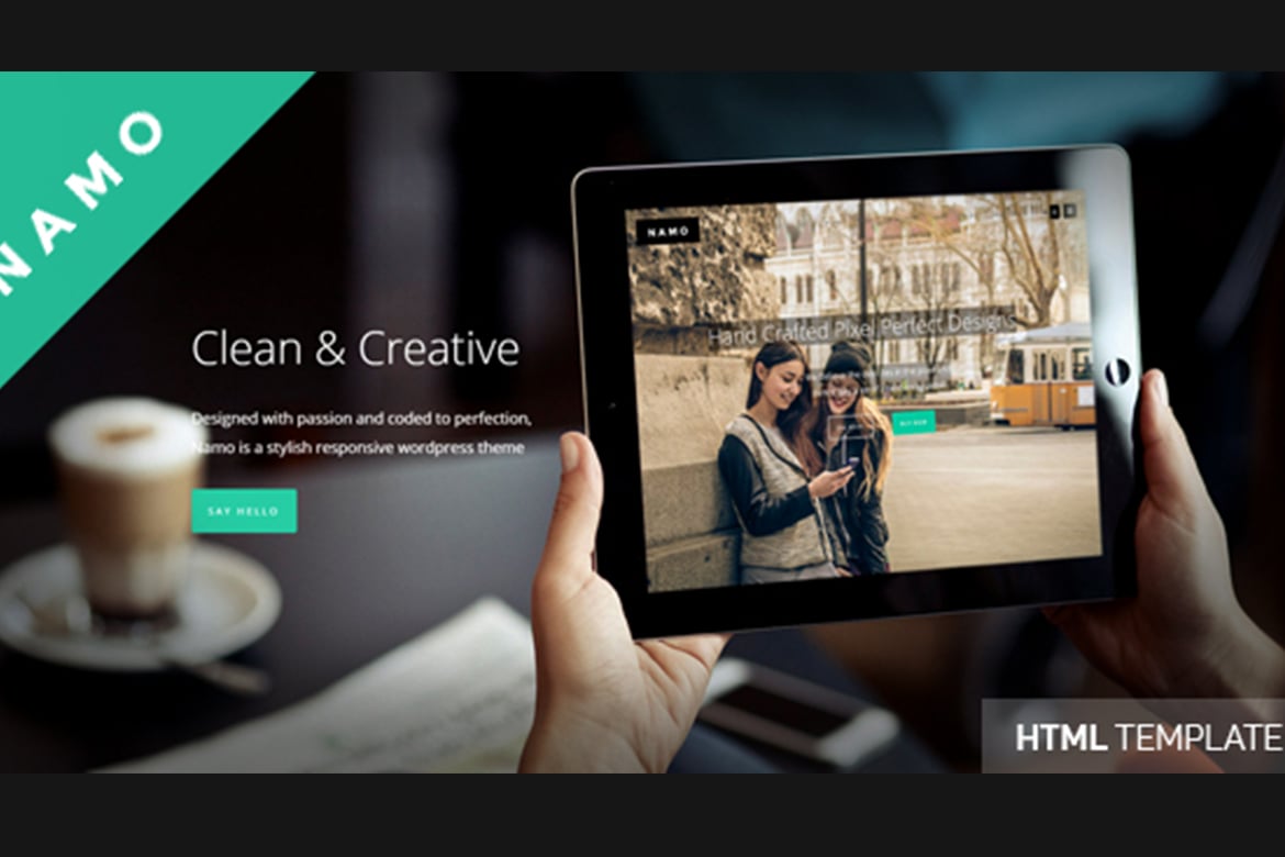 NAMO - Template Website Kreatif Serbaguna HTML5