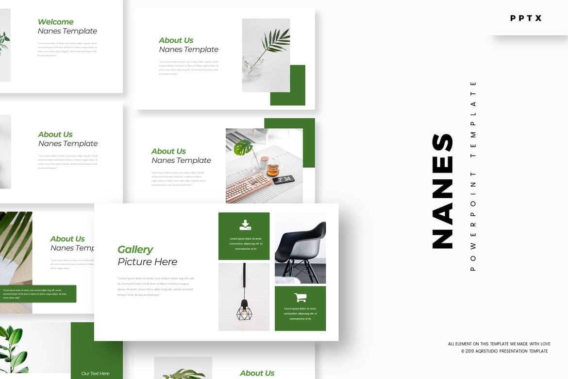 Template Powerpoint Nanes - Solusi Presentasi Serbaguna