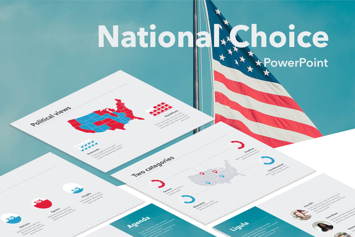 Template PowerPoint Pilihan Nasional yang Profesional dan Menarik