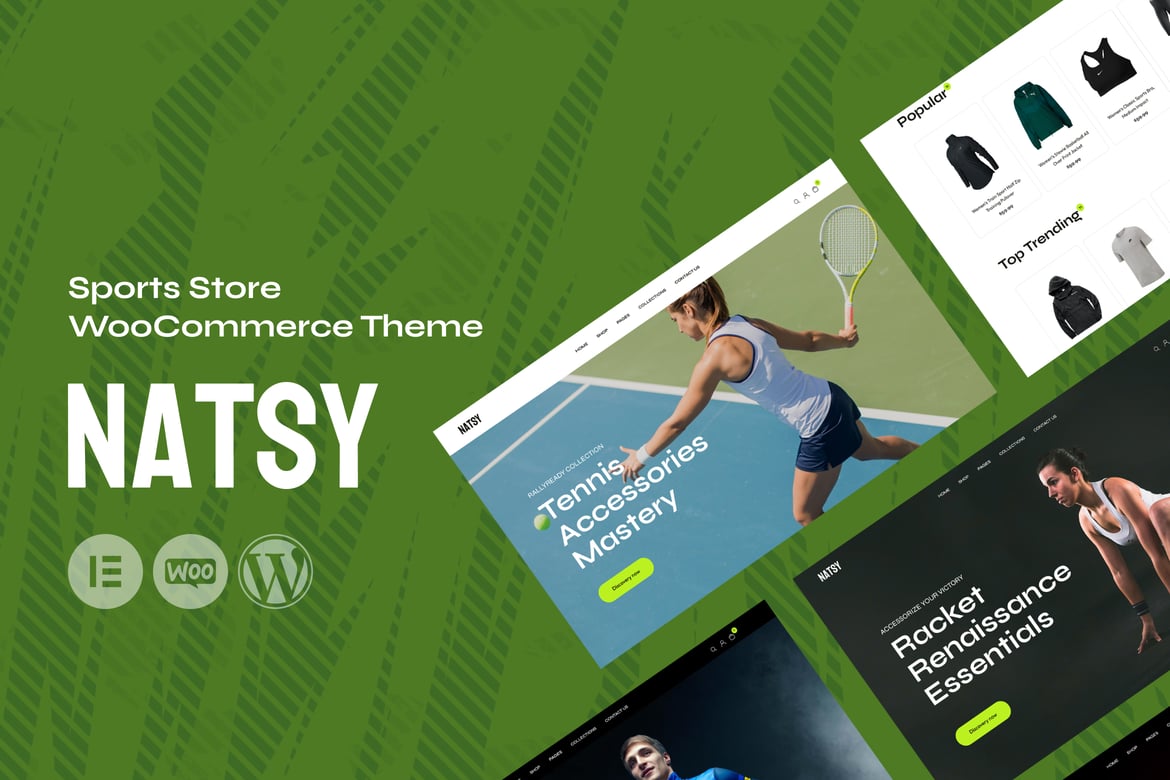 Natsy - Tema WooCommerce untuk Toko Olahraga yang Kreatif dan Responsif