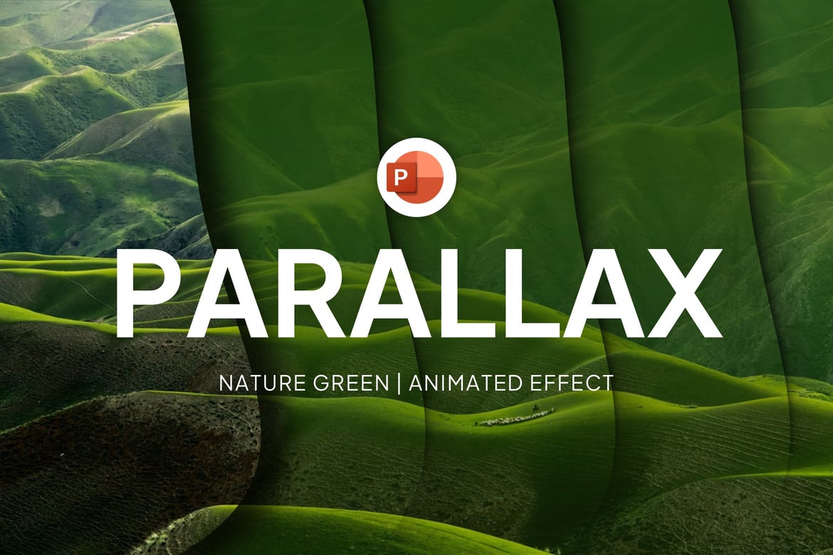 Template PowerPoint Slideshow Parallax Alam yang Menakjubkan