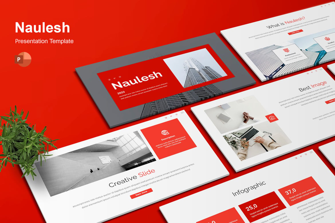 Naulesh - Template Presentasi PowerPoint Modern dan Menarik