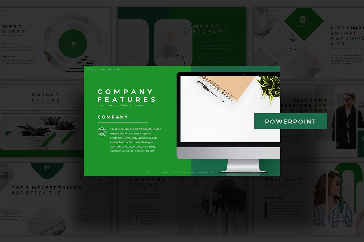 Navoa - Template Powerpoint Modern dan Multifungsi