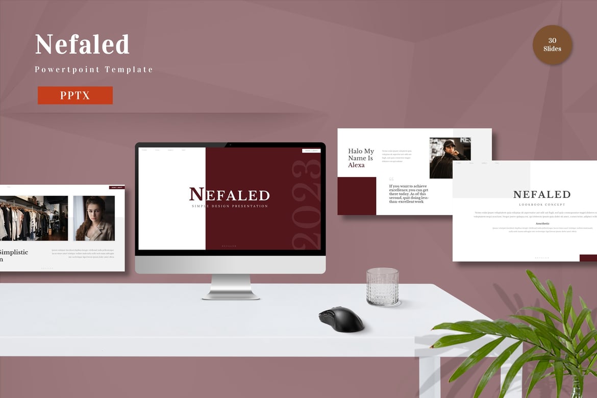 Nefaled - Template Powerpoint Profesional untuk Semua Kebutuhan