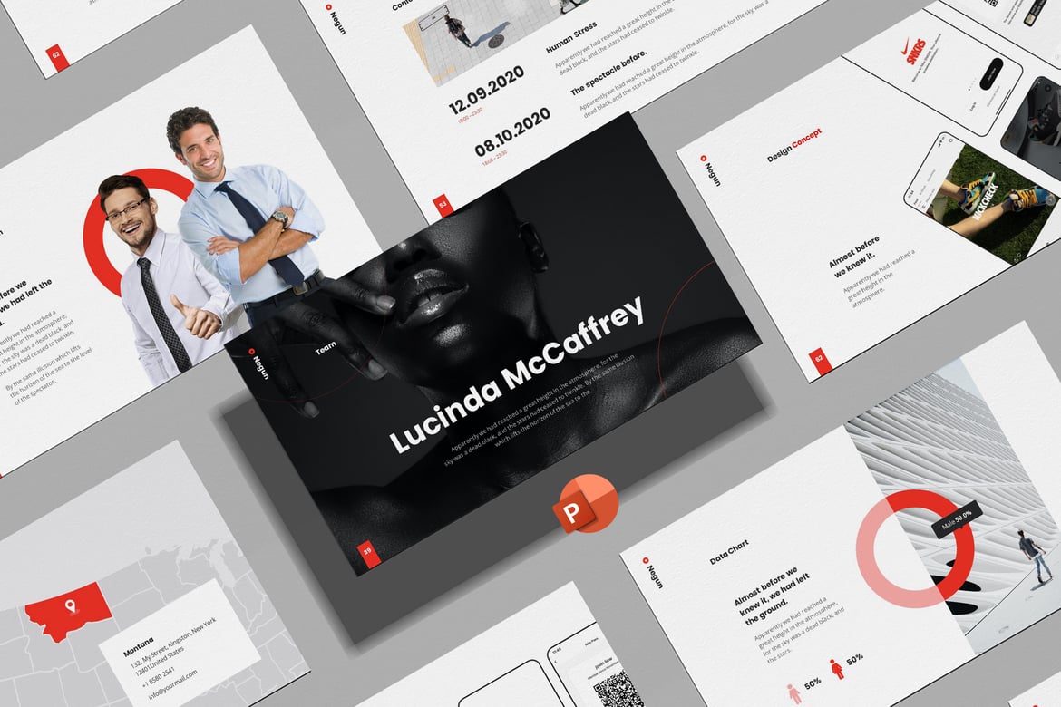Negun - Template Presentasi PowerPoint yang Menarik dan Profesional
