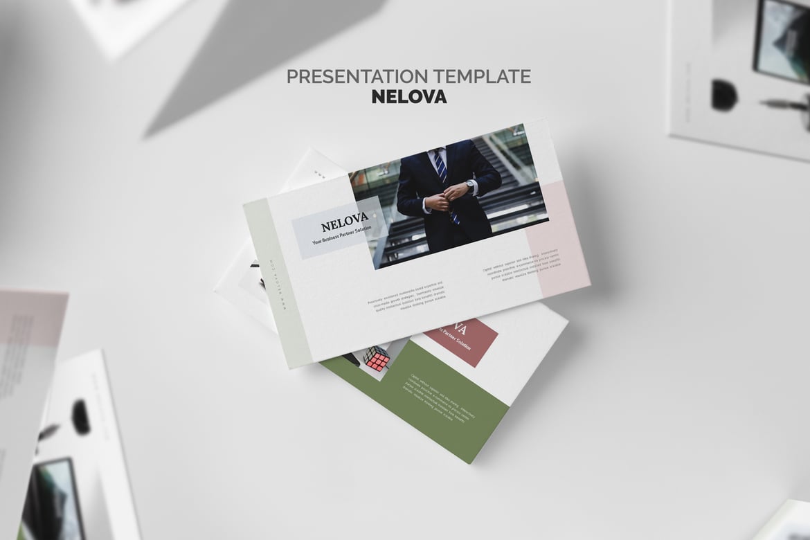 Nelova: Template PowerPoint Pitch Deck untuk Startup yang Menarik