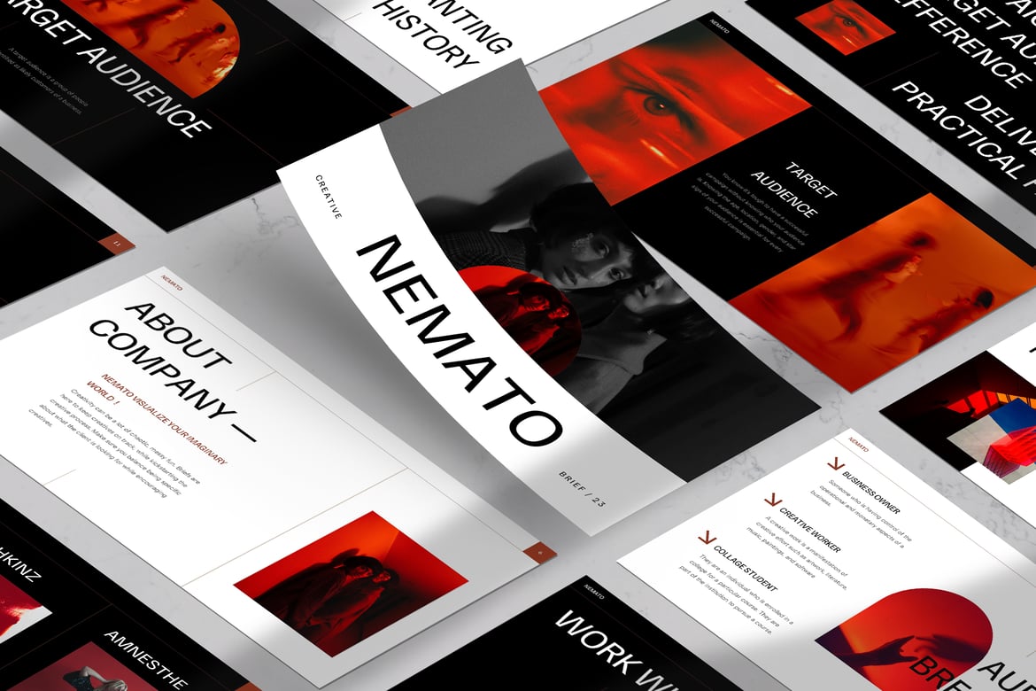 Template Presentasi Nemato: Sempurna untuk Setiap Kesempatan Bisnis