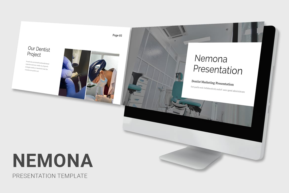 Template Presentasi Dentist - Powerpoint Profesional untuk Klinik Gigi
