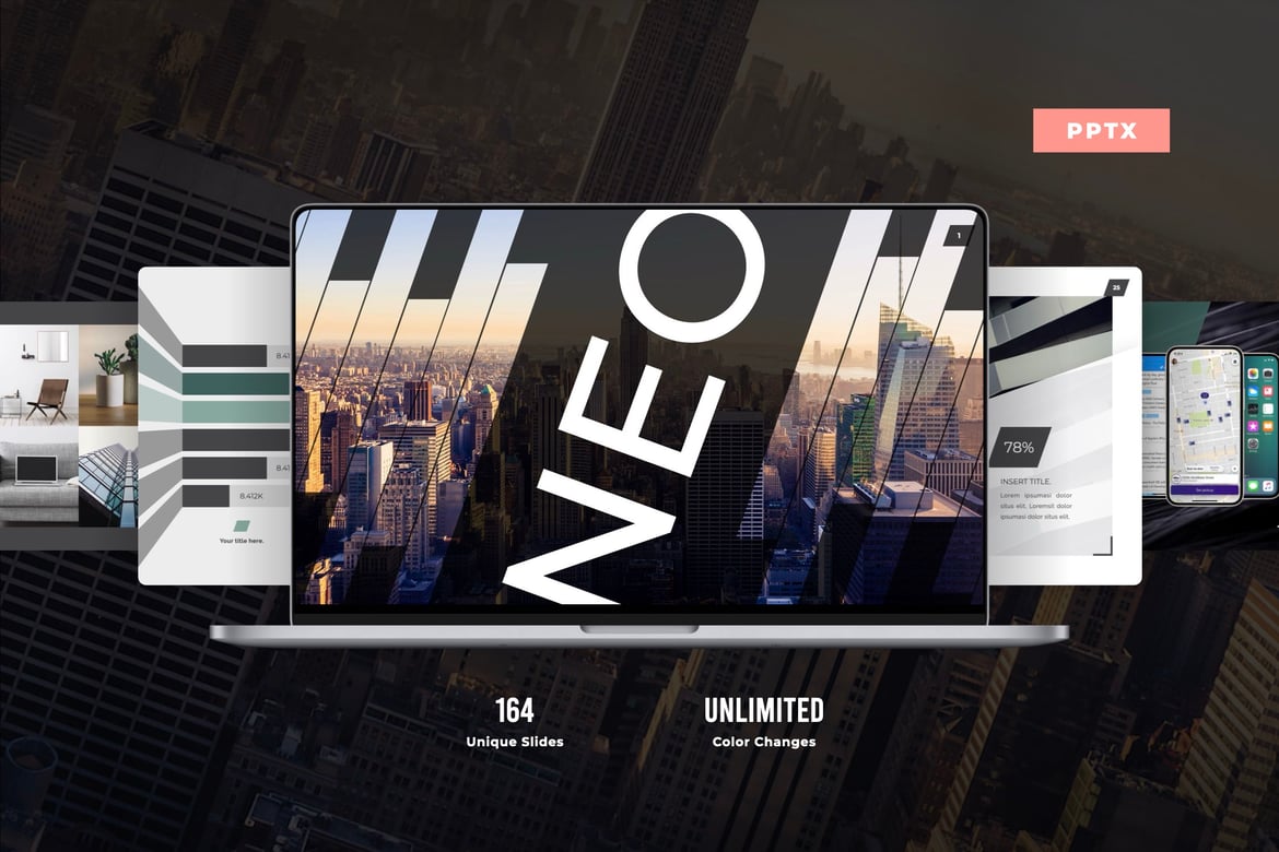 Template PowerPoint Neo yang Menarik dan Serbaguna