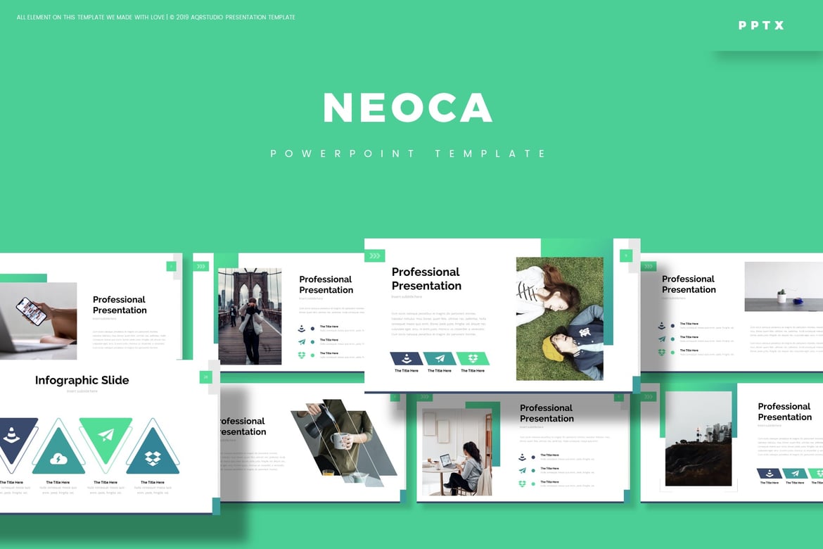Neoca - Template Powerpoint Serbaguna