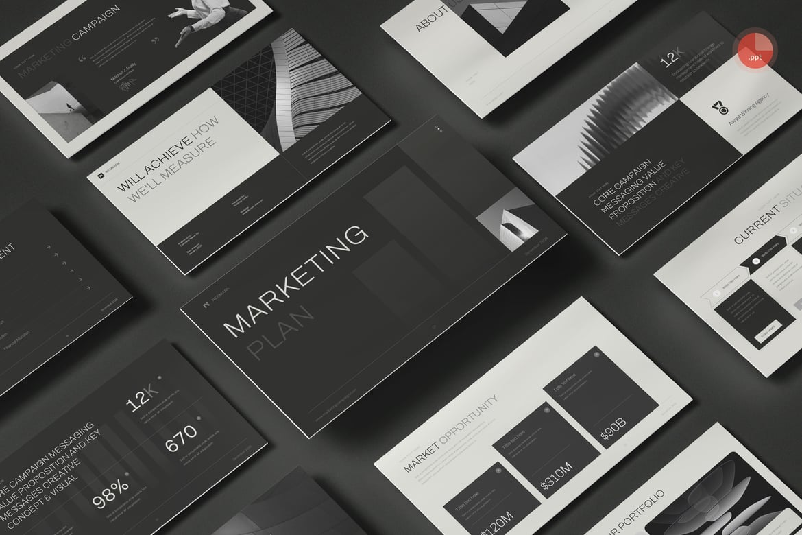 Neomark - Template Presentasi Kampanye Pemasaran yang Menarik