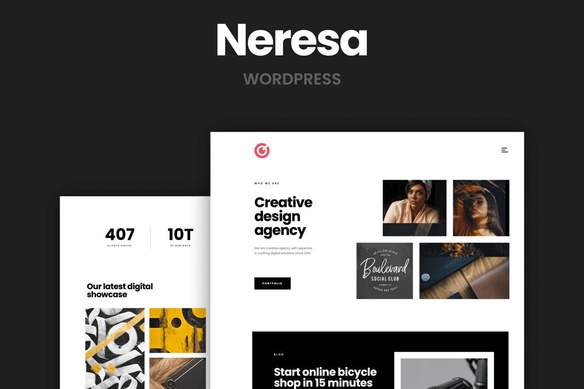 Neresa - Tema WordPress Serbaguna dengan Elementor