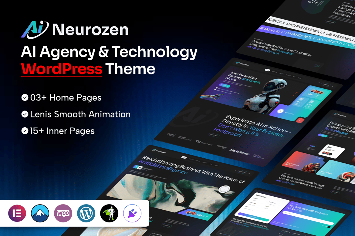 Neurozen | Tema WordPress AI & Teknologi Terbaik