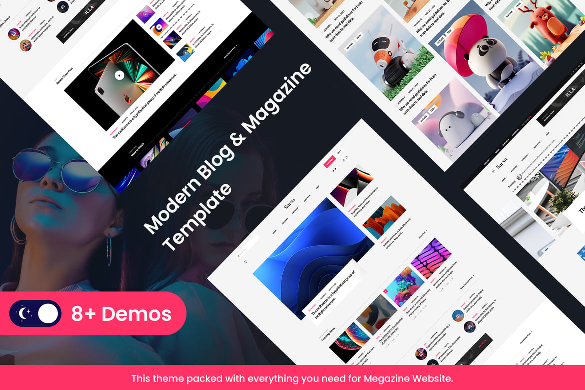Template Website Berita & Majalah yang Menarik