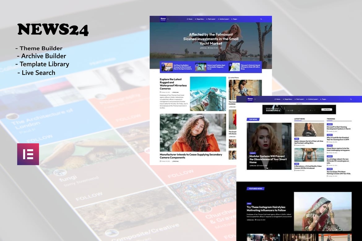 News24 - Tema WordPress Blog & Majalah Terbaik