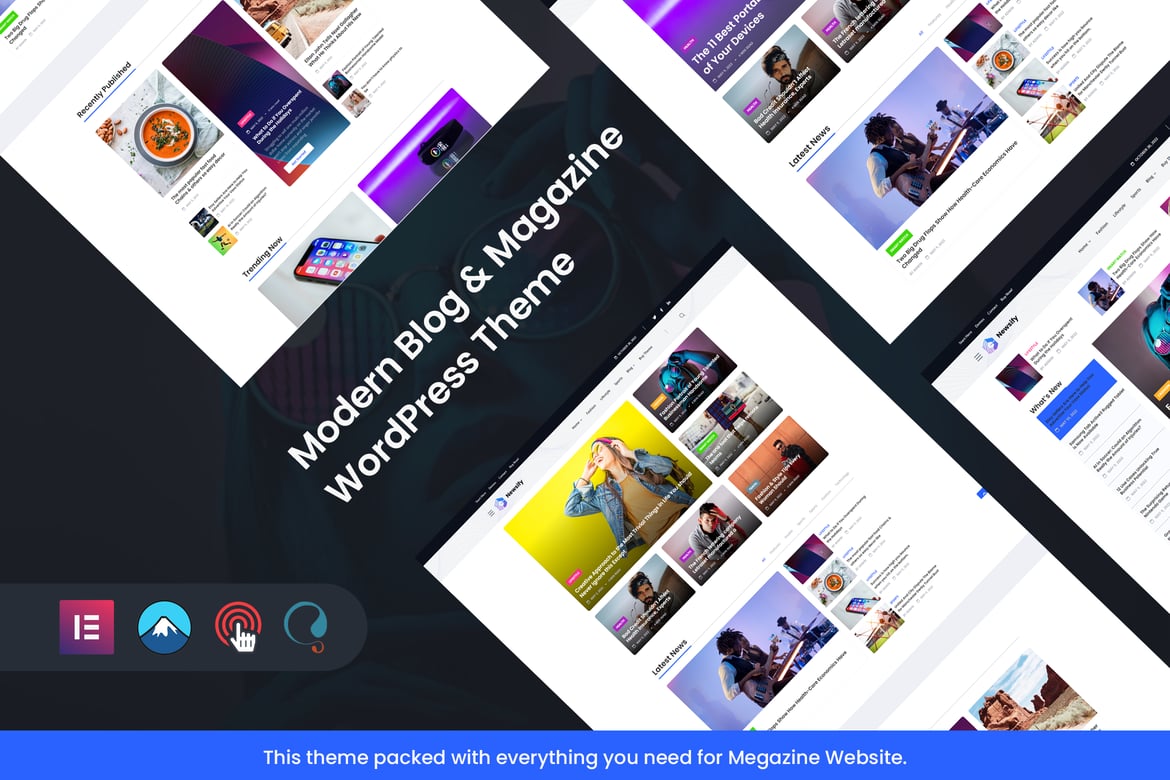 Newsify - Tema WordPress Majalah Modern dan Responsif