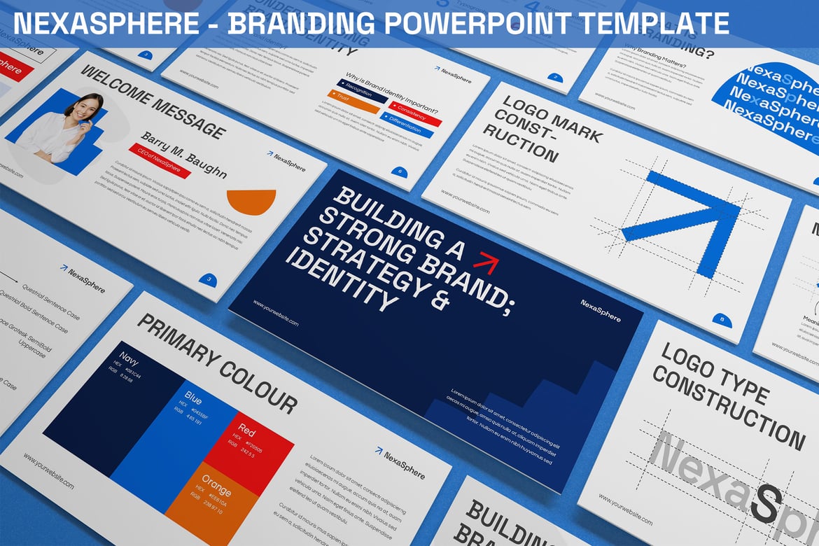 Template PowerPoint Branding Nexasphere yang Menarik dan Profesional