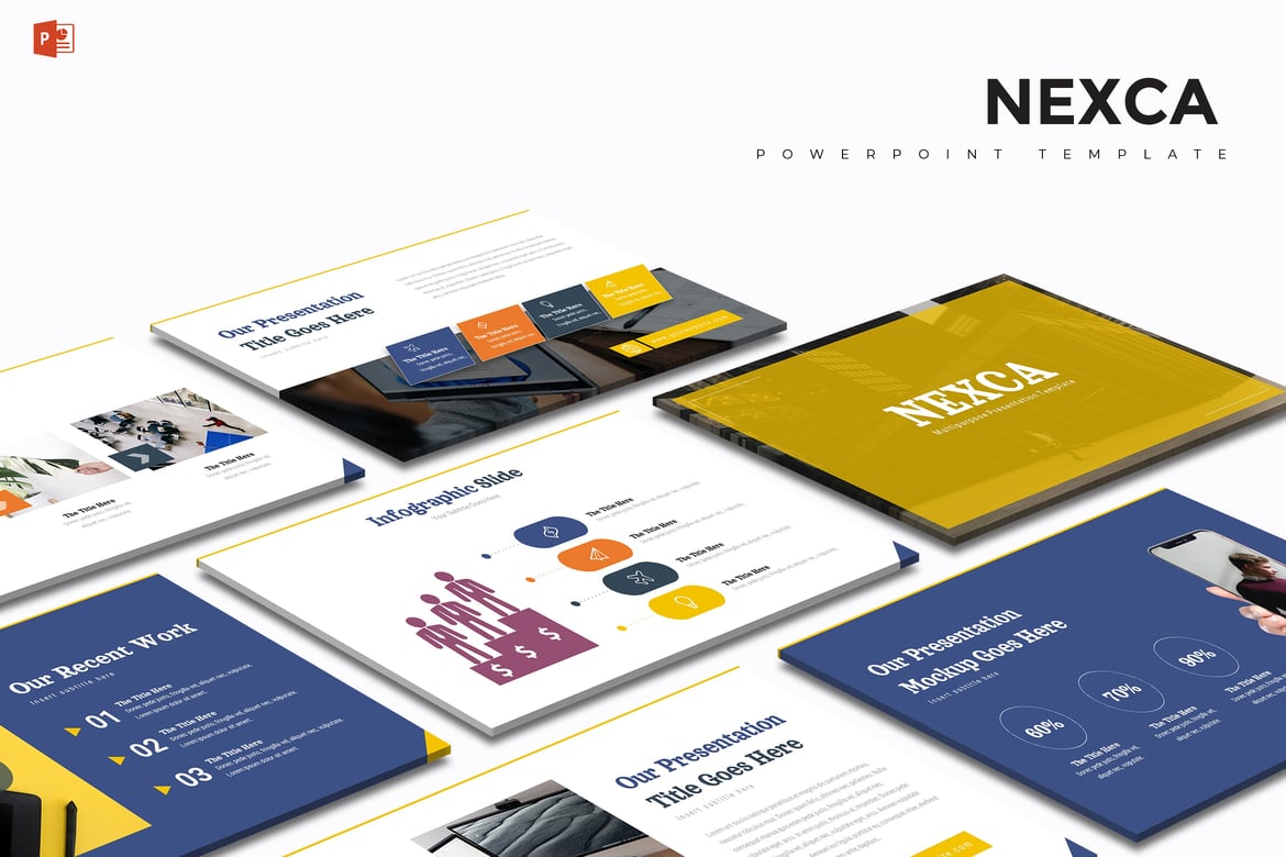 Nexca - Template PowerPoint Serbaguna yang Menarik