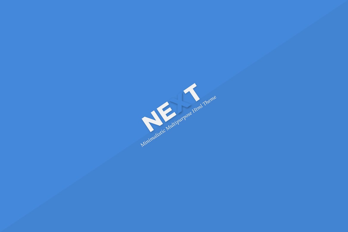 NEXT - Template Website Minimalis Serbaguna