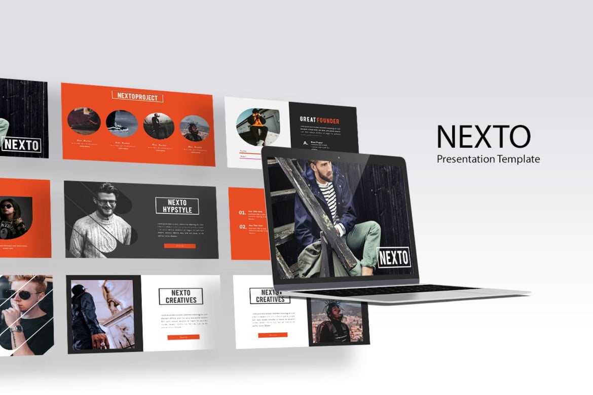 Nexto - Template Powerpoint Serbaguna untuk Presentasi yang Menarik