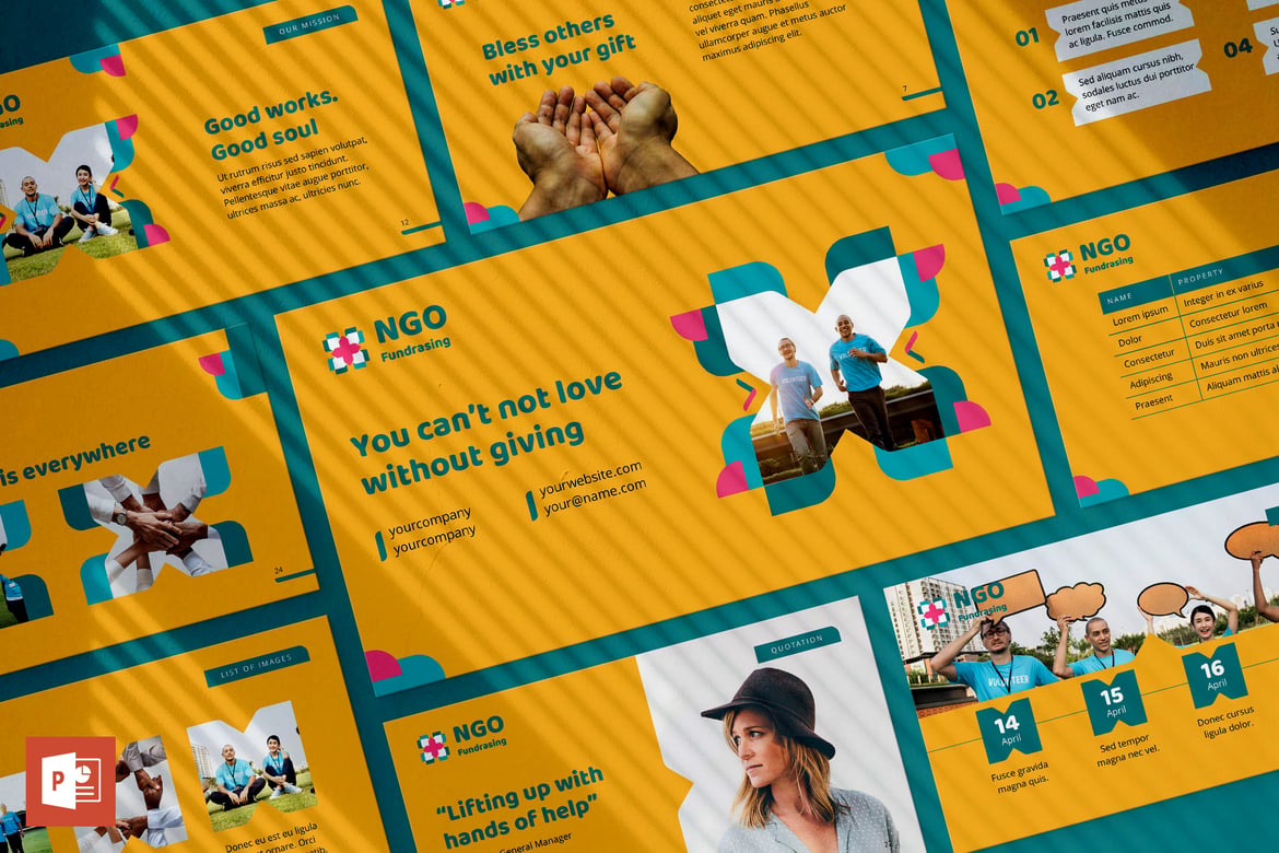 Template Presentasi PowerPoint untuk NGO yang Menarik dan Praktis