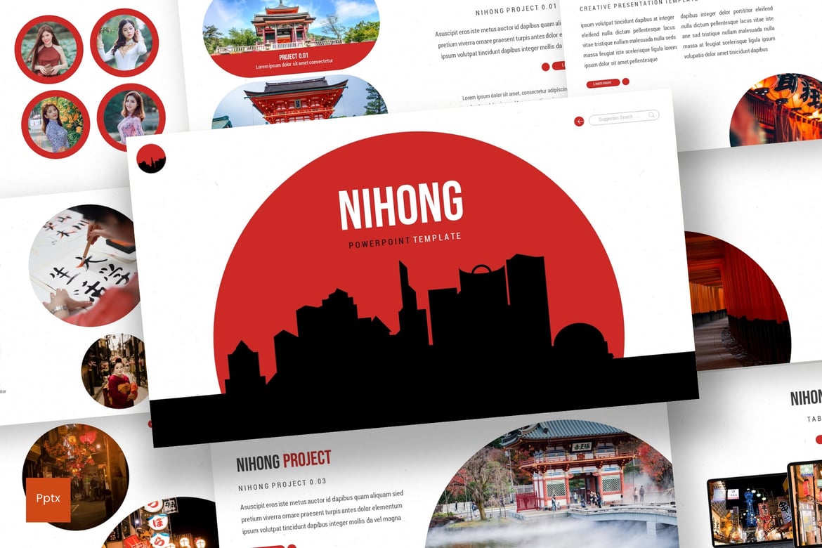 Template Presentasi Nihong - Kreatif dan Minimalis untuk Segala Keperluan